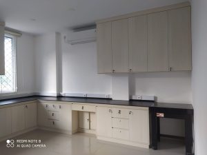 Wall Bench & Hanging Wall Cabinet di PT. Satya Abadi Pharma 2